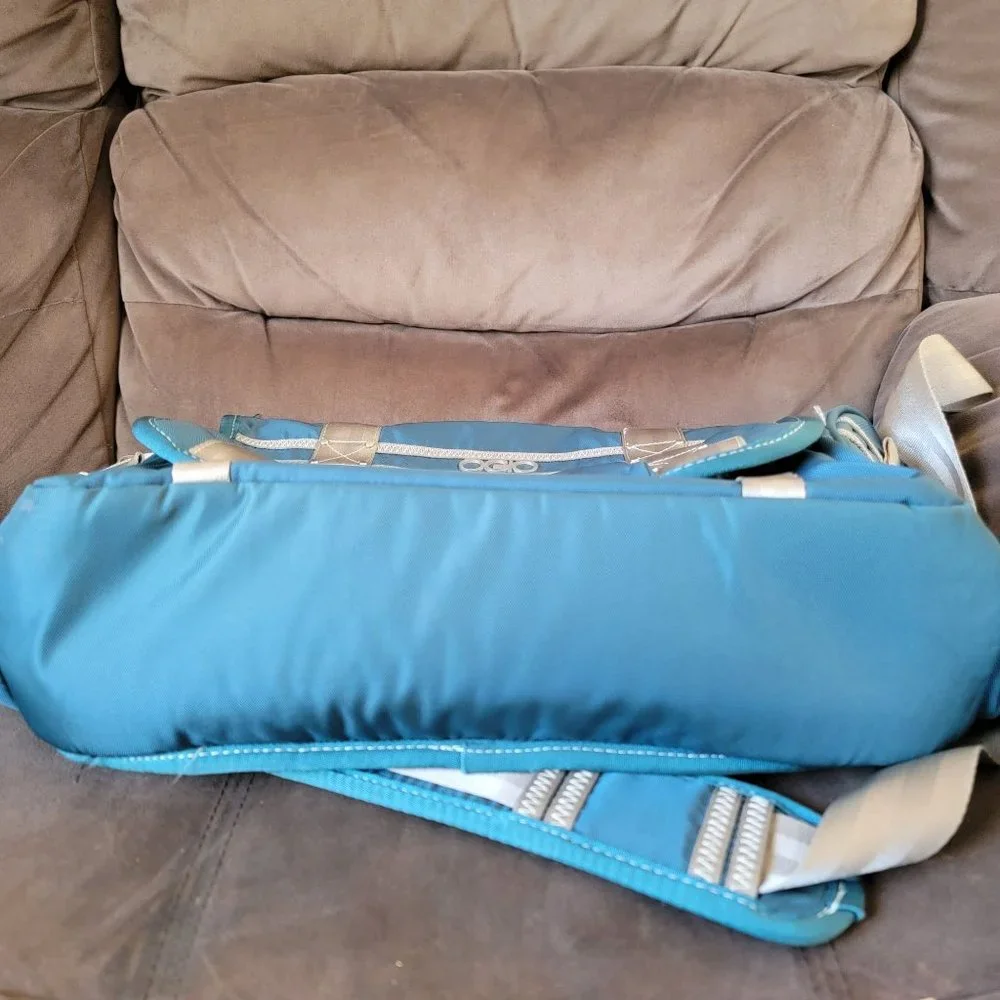 Ogio Monaco Blue Laptop Tablet Notebook Large Messenger Bag